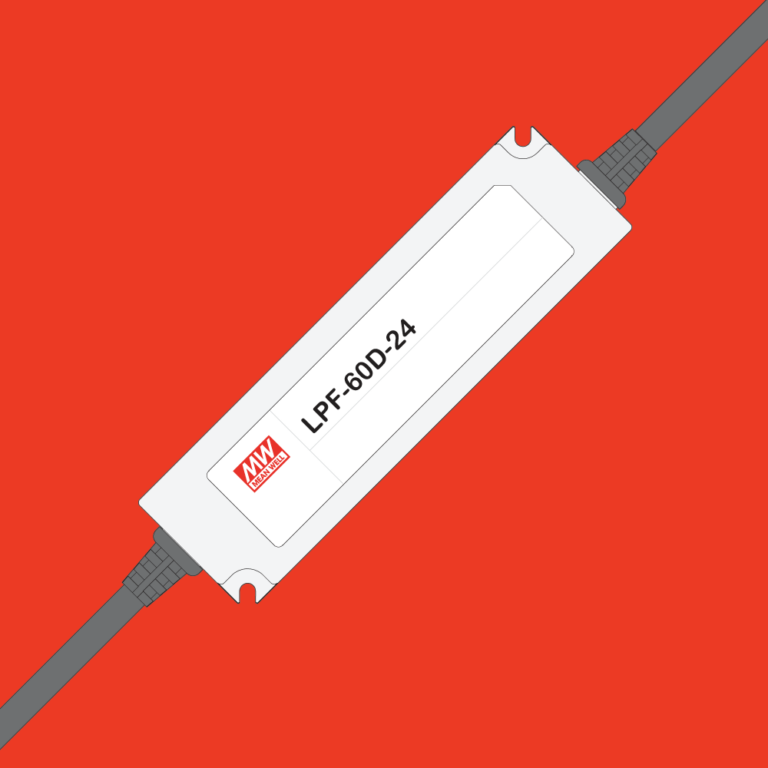 Mean Well LPF60D-24 LED Driver | Bounce LED